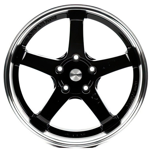 Ковані диски Flow Forming FFCGT R18 W8 PCD5x112 ET40 DIA66.5 (gloss black lip polished)