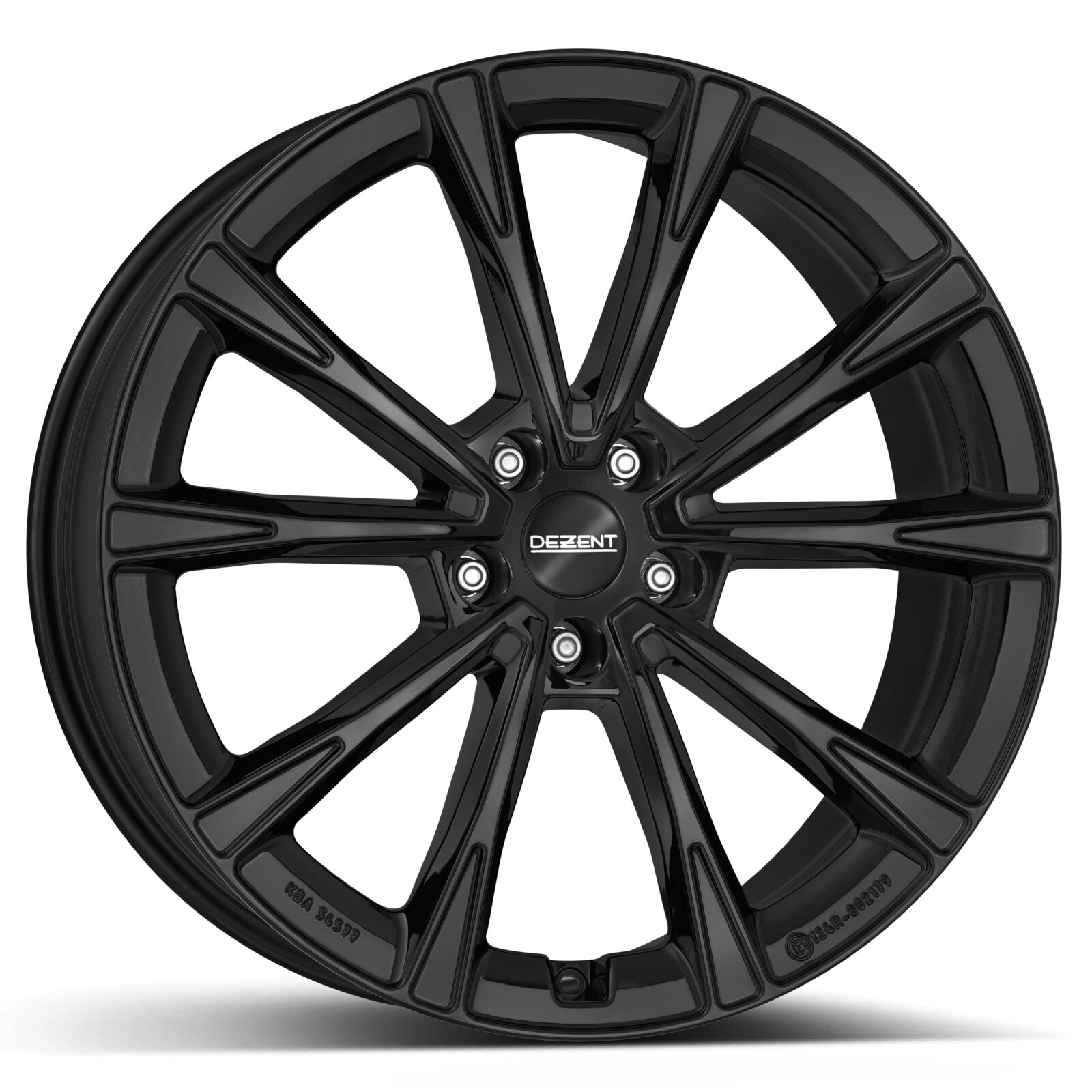 Литі диски Dezent AR R18 W7 PCD5x108 ET47.5 DIA63.4 (dark)