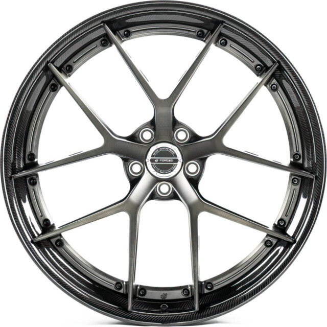 Литі диски WS Forged WS-067C R22 W10.5 PCD5x112 ET10 DIA66.5 (satin black lip carbon)
