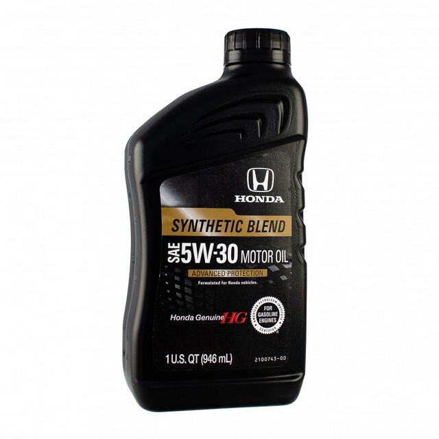 Моторна олива HONDA Genuie SYNTHETIC BLEND 5W-30 SP GF-6 1qt (946мл.)