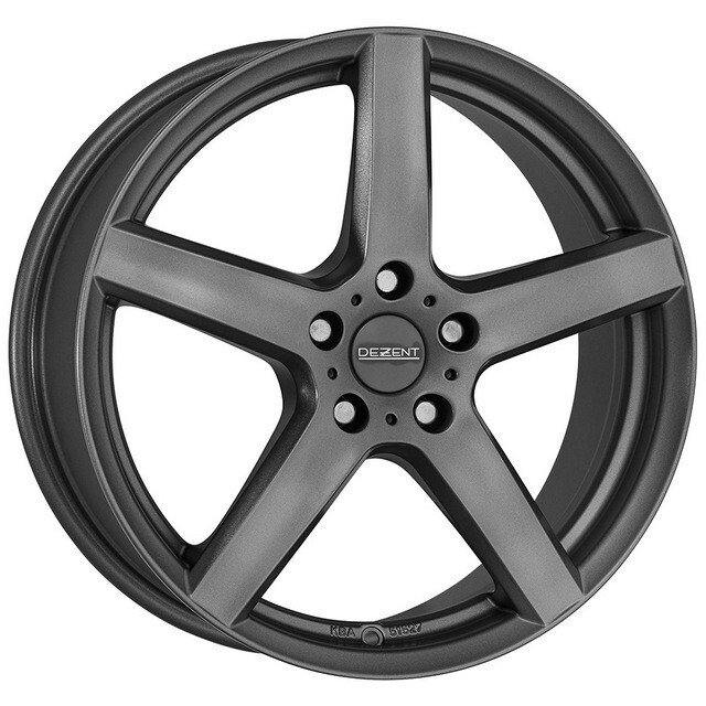 TY matt graphite Литі диски Dezent TY R16 W7 PCD5x112 ET35 DIA70.1 (matt graphite)