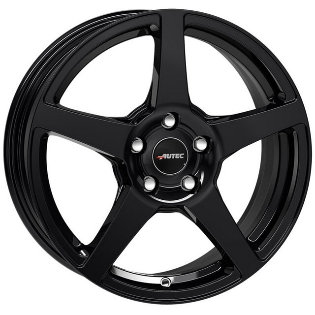 Литі диски Autec Valea R18 W7.5 PCD5x112 ET48 DIA66.6 (gloss black)