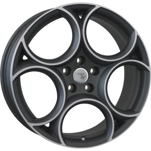 Литі диски WSP Italy Alfa Romeo (W260) Grecale R19 W8 PCD5x110 ET41 DIA65.1 (matt gun metal polished)-зображення-9