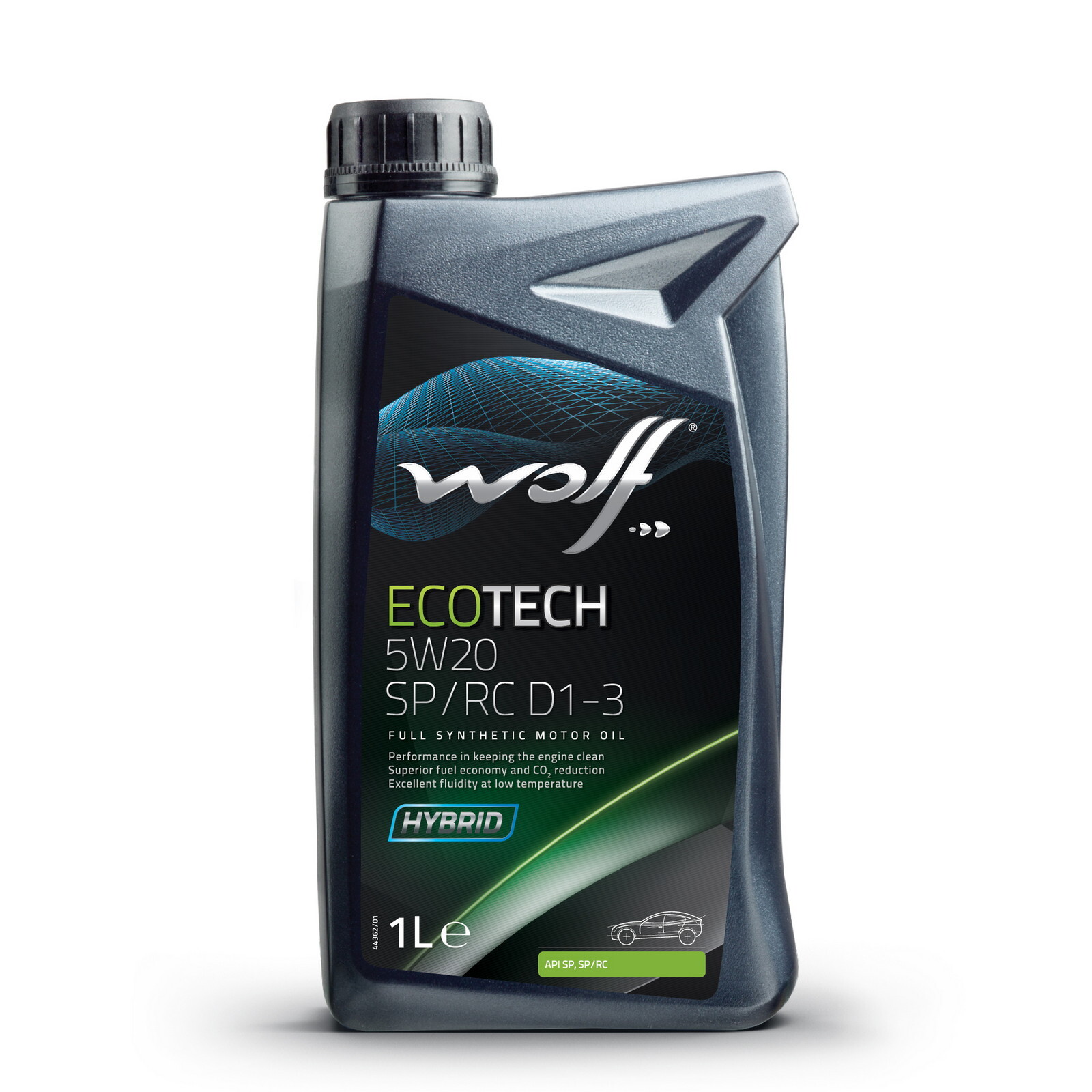 Моторна олива Wolf Ecotech 5W-20 SP/RC D1-3 (1л.)