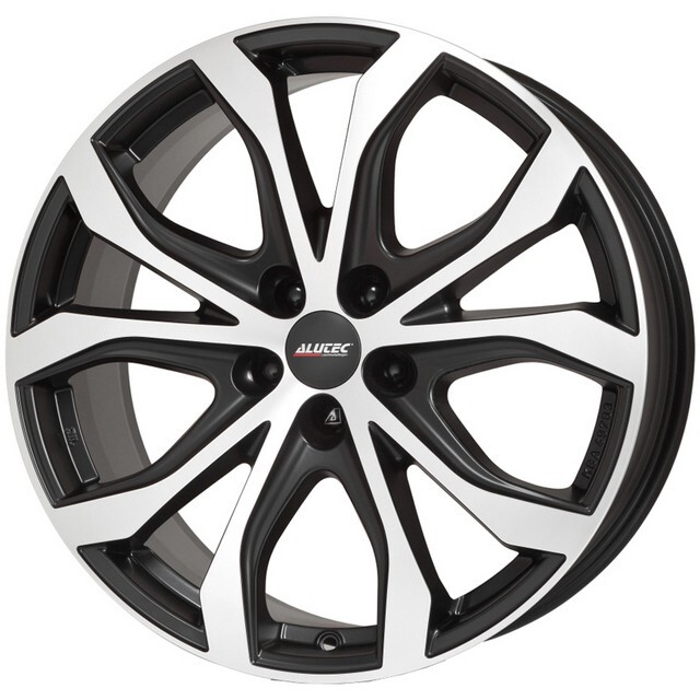 Литі диски Alutec W10 R18 W8 PCD5x127 ET53 DIA71.6 (racing black front polished)-зображення-1