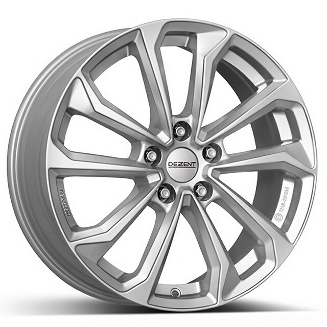 Литі диски Dezent KS R18 W7.5 PCD5x114.3 ET52 DIA67.1 (silver)-зображення-1