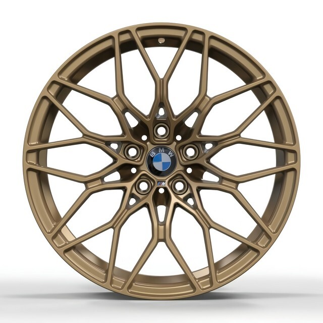 Литі диски Replica BMW (B8043) R18 W8 PCD5x112 ET25 DIA66.6 (matt bronze)