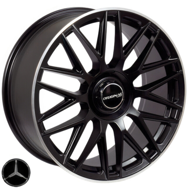 Литі диски ZF B9370 R19 W8.5 PCD5x112 ET38 DIA66.6 (SBML)