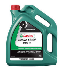 Рідина гальмівна Castrol Brake Fluid DOT 4 5л-зображення-1