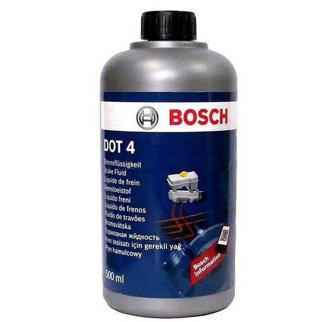 Рідина гальмівна Bosch DOT4 HP (0,5л.)-зображення-1