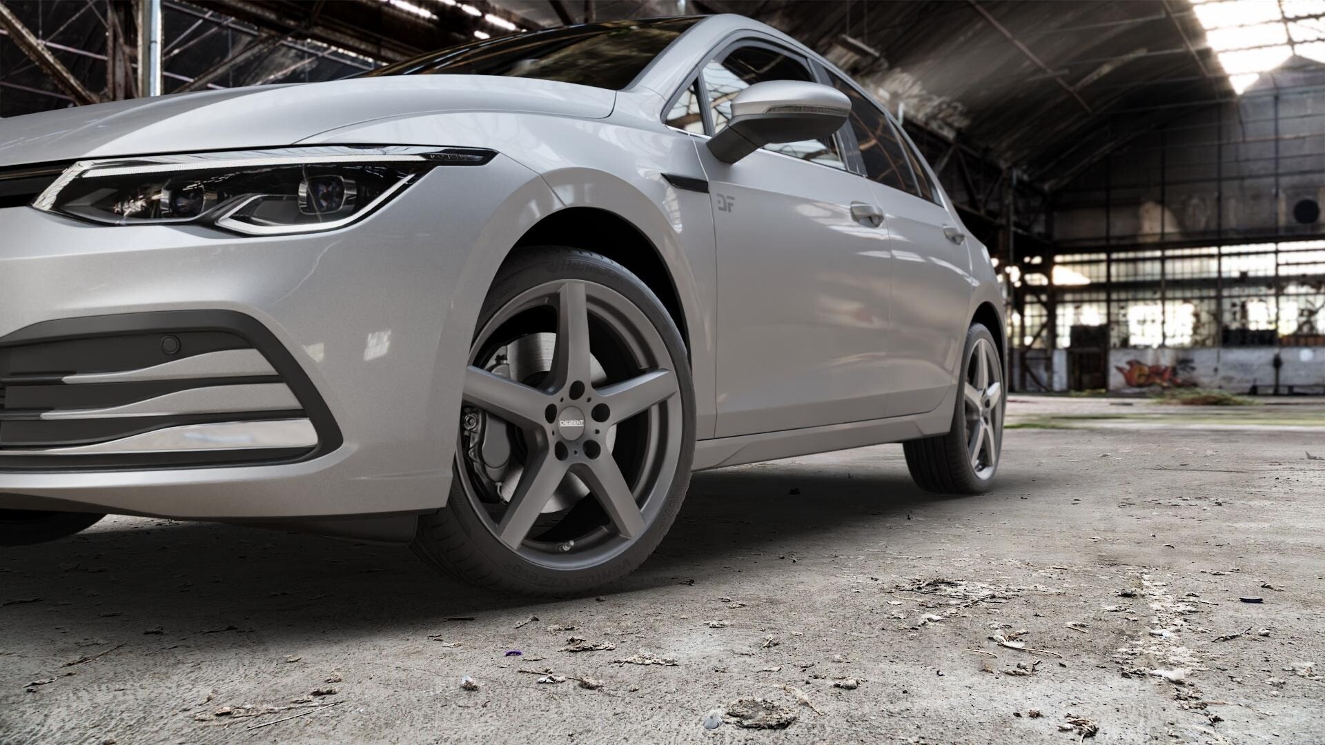 Литі диски Dezent TY R16 W7 PCD5x112 ET35 DIA70.1 (matt graphite) Литі диски Dezent TY R16 W7 PCD5x112 ET35 DIA70.1 (matt graphite)-зображення-3