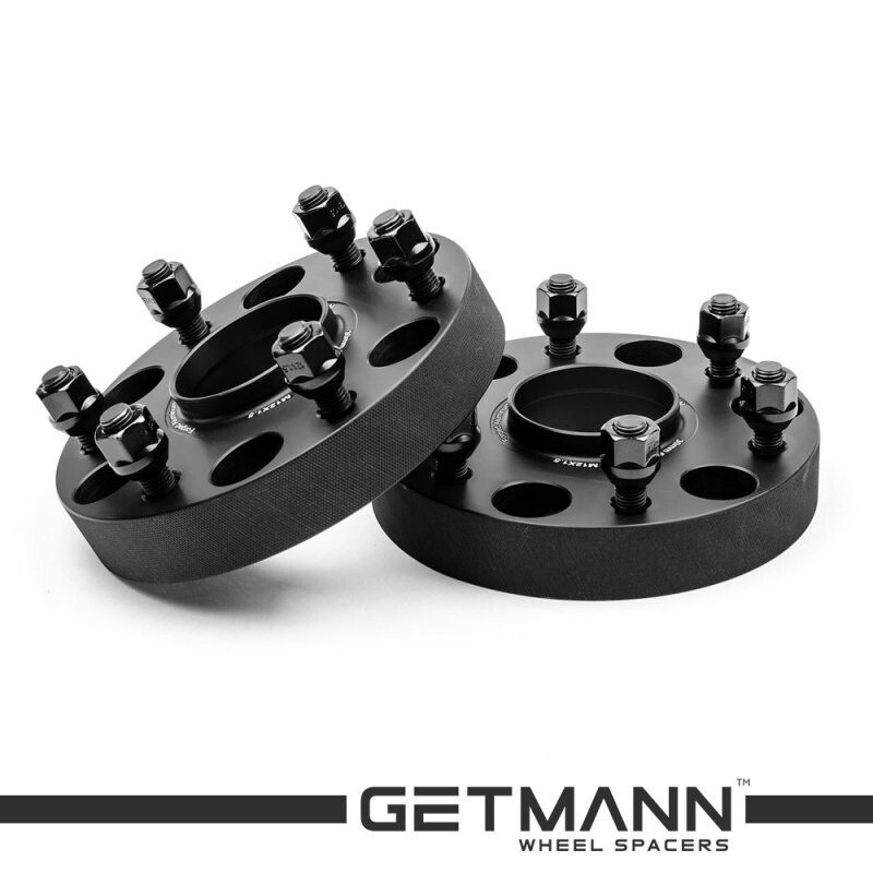 GETMANN | Колісна проставка-адаптер 25мм PCD 6x139.7 DIA 67.1 зі шпильками 12x1.5 для Mitsubishi L200, Pajero, Pajero Shogun, Pajero Wagon (Кована)
