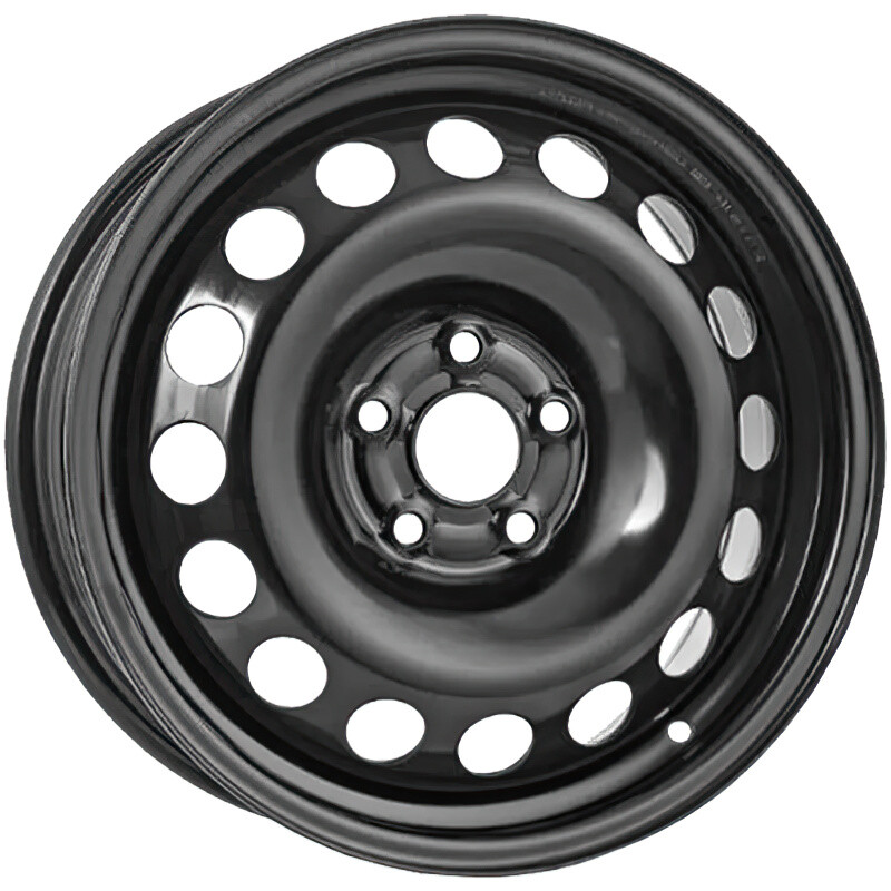 Сталеві диски Steel Kapitan R17 W7.5 PCD6x139.7 ET14 DIA106.1 (black)-зображення-2