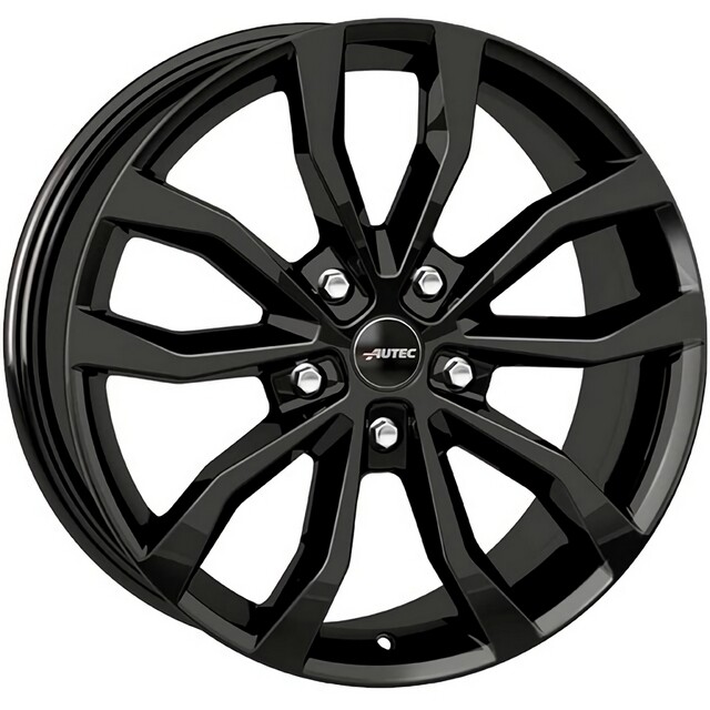 Uteca gloss black Литі диски Autec Uteca R22 W9.5 PCD5x112 ET32 DIA66.6 (gloss black)