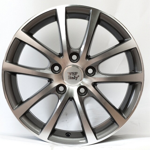 Литі диски WSP Italy Volkswagen (W454) Eos Riace R18 W8 PCD5x112 ET44 DIA57.1 (anthracite polished)