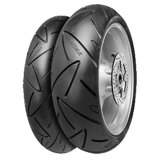 Літні шини Continental ContiRoadAttack 120/70 ZR17 58W-зображення-338