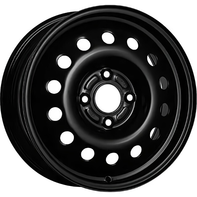 Сталеві диски Magnetto R1-16000 R16 W7 PCD4x108 ET32 DIA65.1 (black)-зображення-1