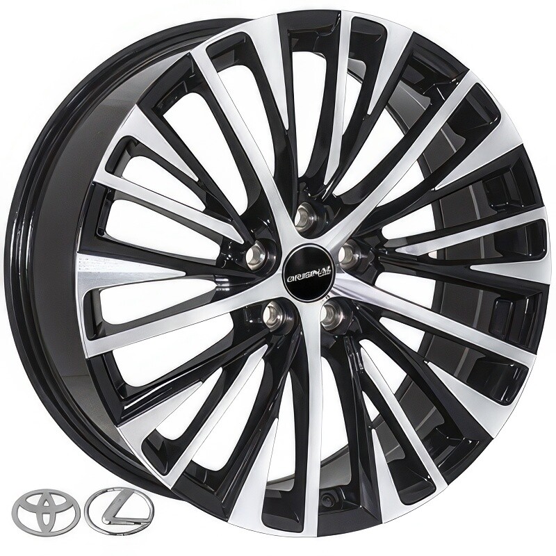 Литі диски Replica Lexus (H952) R18 W8 PCD5x114.3 ET45 DIA60.1 (BM)-зображення-1