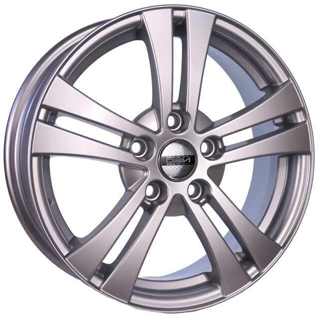 Литі диски Tech Line TL540 R15 W6 PCD5x100 ET40 DIA57.1 (silver)-зображення-1