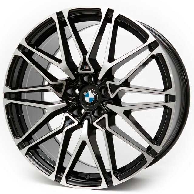 Литі диски Replica BMW (B6XM) R21 W10.5 PCD5x112 ET31 DIA66.6 (BKF)