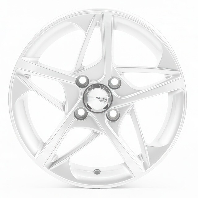Литі диски Cast Wheels CW5323 R14 W6 PCD4x100 ET35 DIA73.1 (silver)-зображення-1