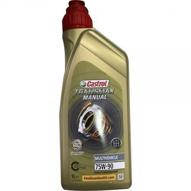 Трансмісійна олива CASTROL TRANSMAX MANUAL MV 75W-90 (1л.)