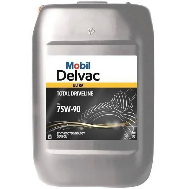 Моторне масло Mobil Delvac Ultra Total Driveline 75W-90 (20л.)-зображення-1