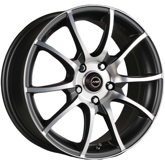 Литі диски Racing Wheels H-470 R15 W6.5 PCD5x114.3 ET40 DIA67.1 (BKFP)-зображення-1