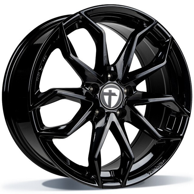 Литі диски Tomason TN22 R18 W8 PCD5x114.3 ET45 DIA72.6 (gloss black)-зображення-1