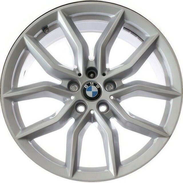 Литі диски BMW OEM 36116880685 R19 W9 PCD5x112 ET38 DIA66.6 (reflex silver)-зображення-1