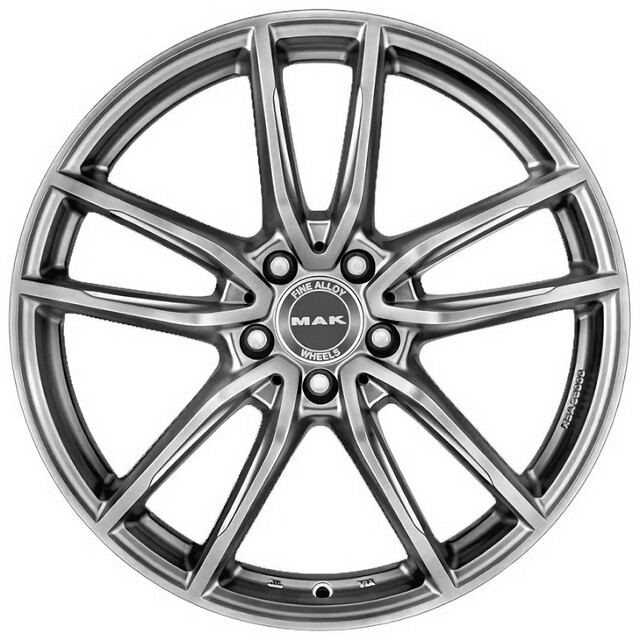 Литі диски Mak Evo R21 W11 PCD5x112 ET55 DIA66.6 (matt titan)-зображення-1