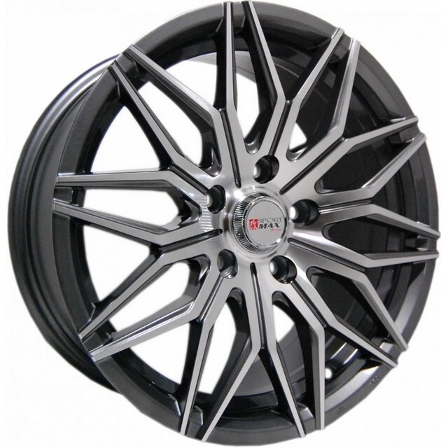 Литі диски Sportmax Racing SR3274 R14 W6 PCD4x98 ET38 DIA58.6 (BP)-зображення-1