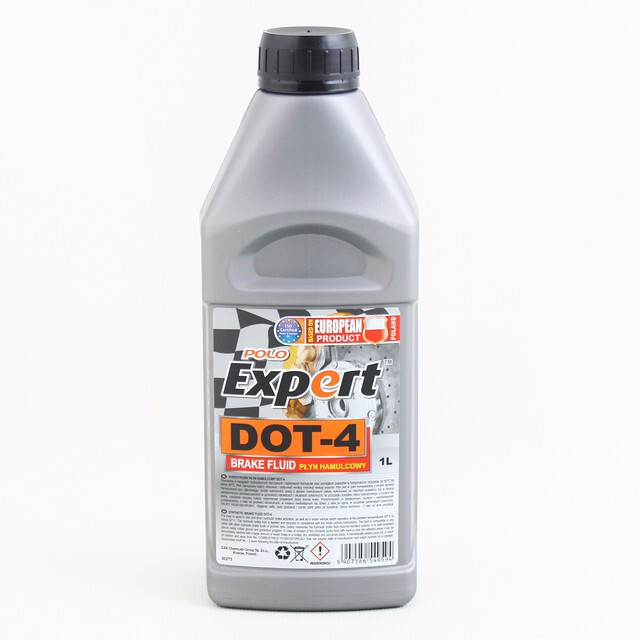Гальмівна рідина Polo Expert Dot-4 (1,0л./820г.) Гальмівна рідина Polo Expert Dot-4 (1,0л./820г.)