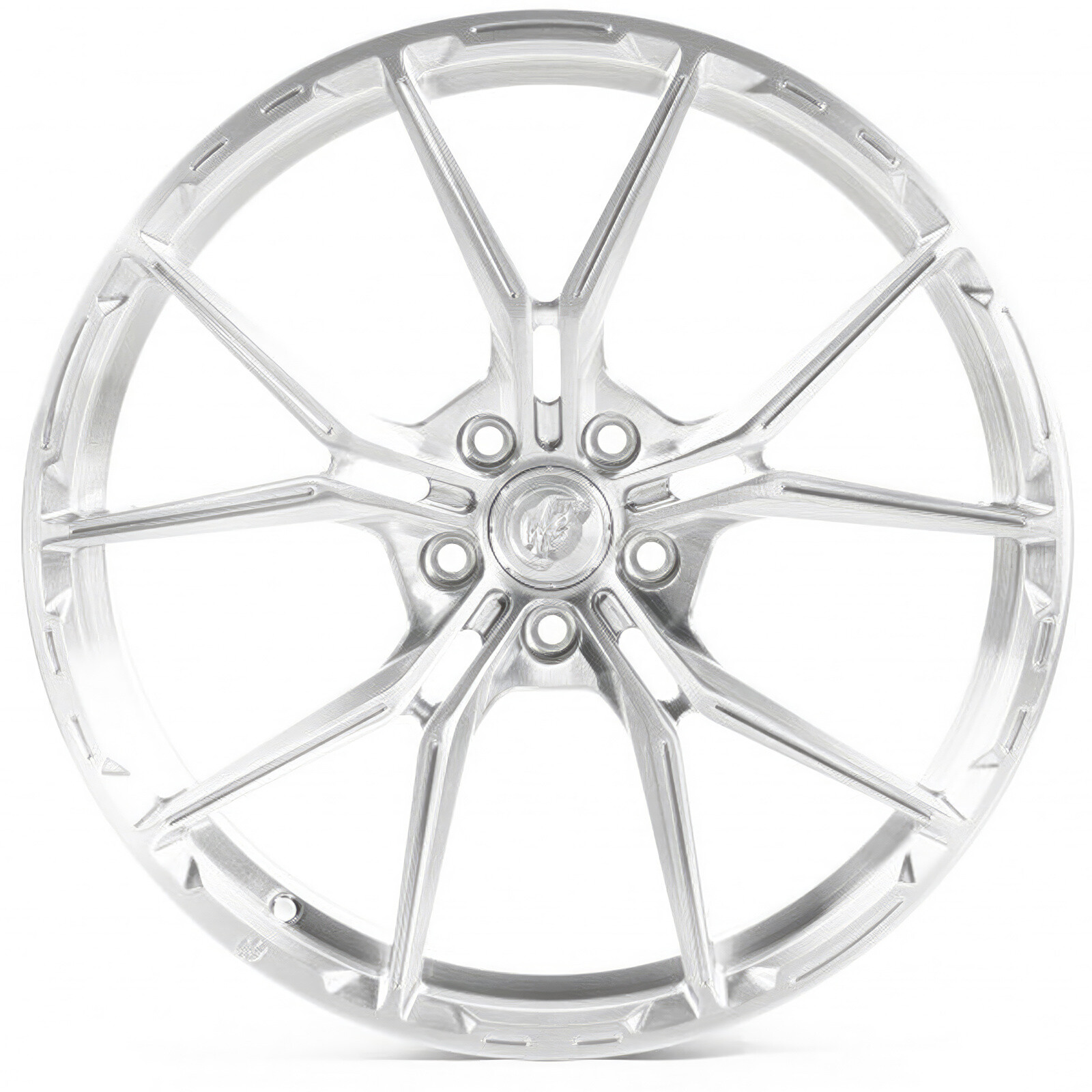 WS-042C brushed silver Литі диски WS Forged WS-042C R20 W9 PCD5x112 ET26 DIA66.6 (brushed silver)