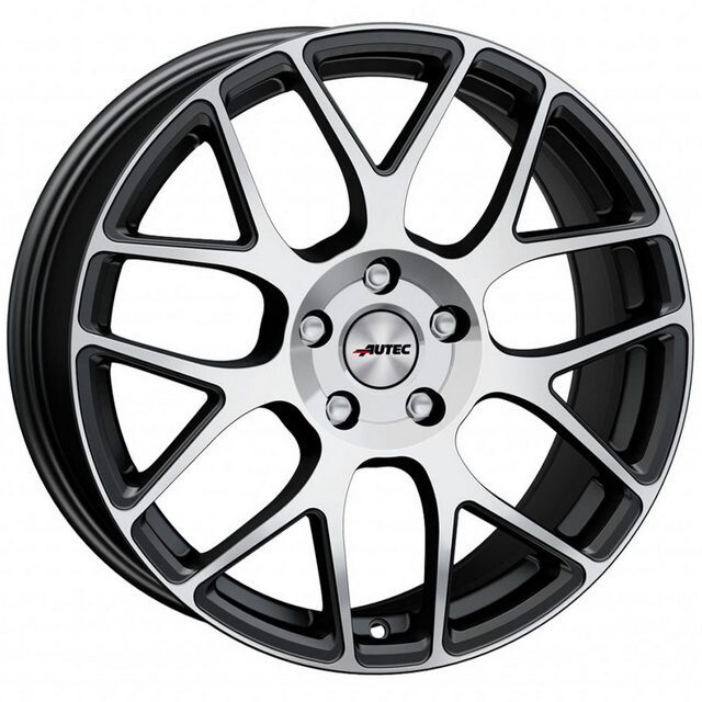 Литі диски Autec Hexano R16 W7 PCD5x112 ET47 DIA70.1 (metallic black)-зображення-1