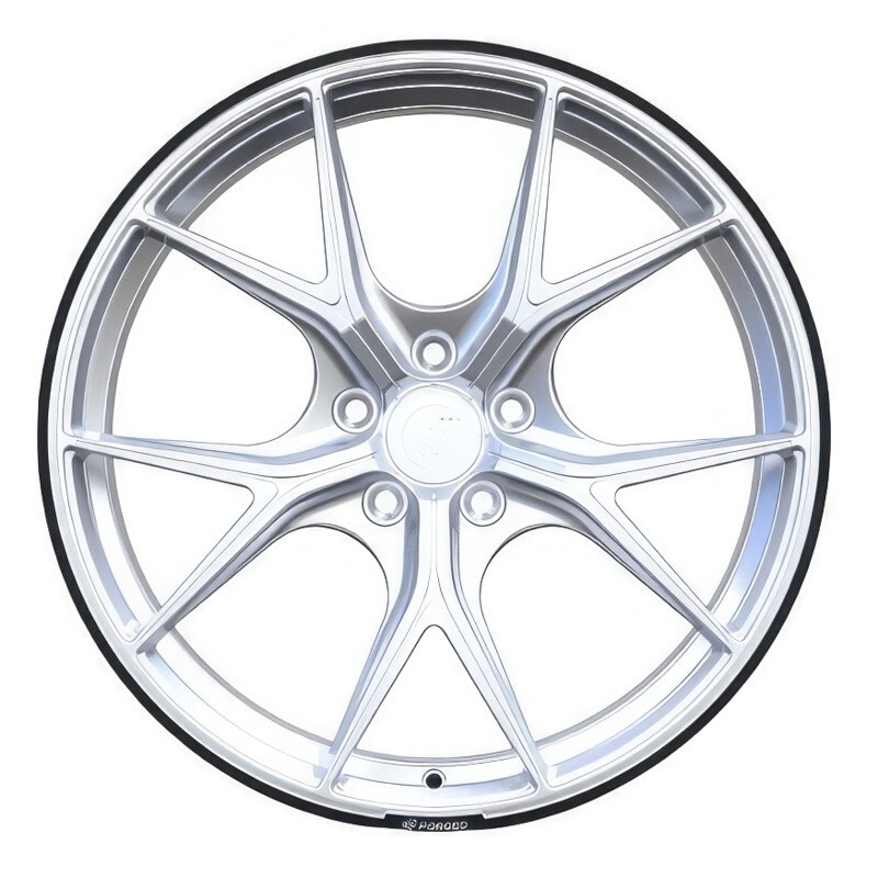 Литі диски WS Forged WS-09M R19 W8.5 PCD5x112 ET44 DIA57.1 (silver machined face gloss bla)