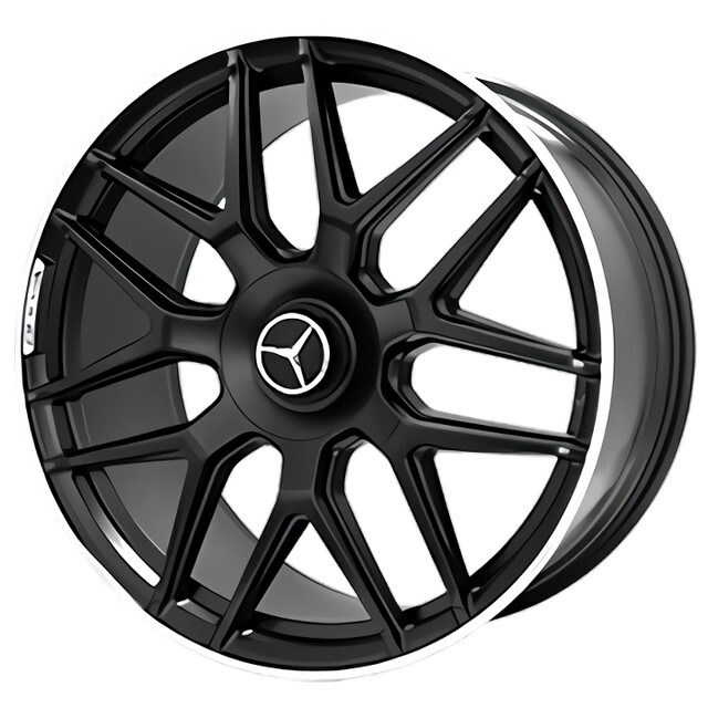 Литі диски Replica Mercedes (MR762) R20 W9.5 PCD5x112 ET35 DIA66.6 (MBL)-зображення-9