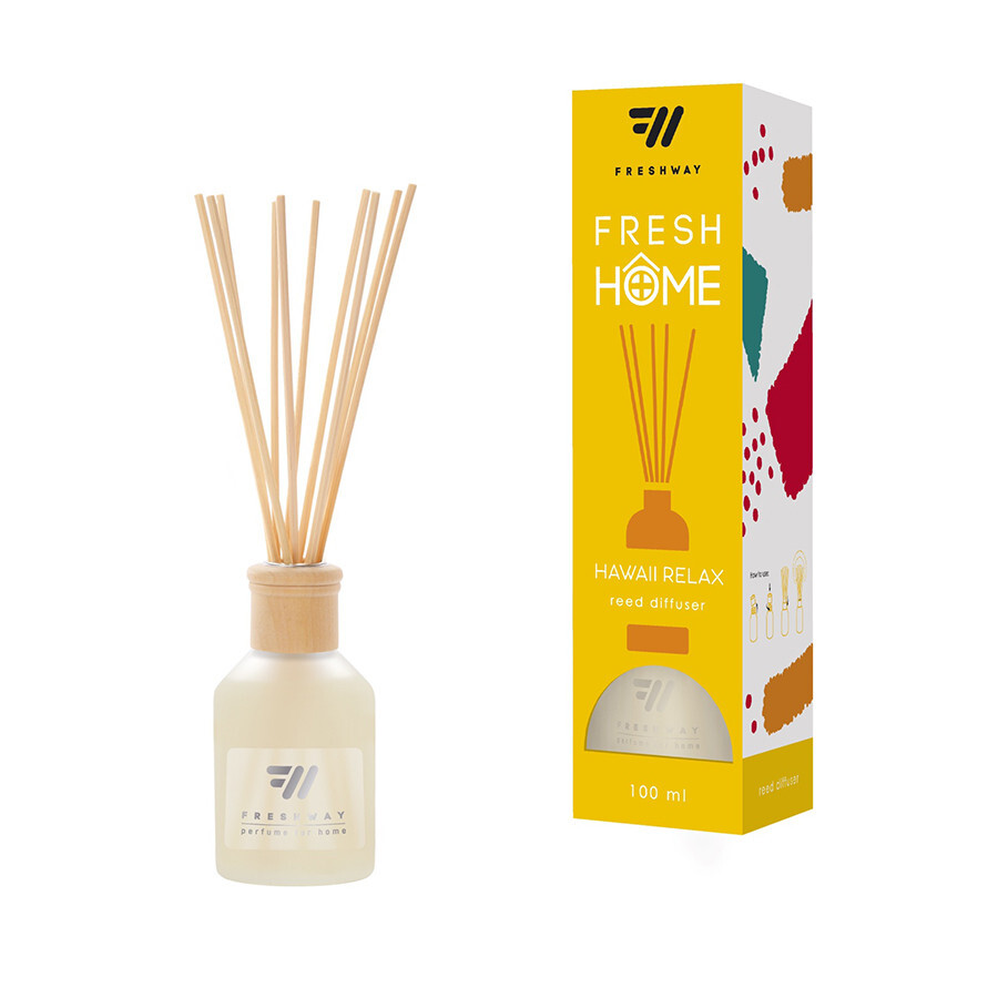 Аромадиффузор FreshWay Fresh Home Hawaii Relax (Відпочинок на Гаваях) 100ml