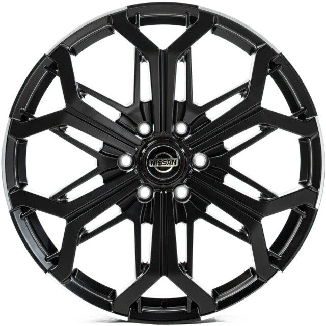 Литі диски Replica Forged Nissan (NS001) R22 W8.5 PCD6x139.7 ET35 DIA77.8 (satin black)