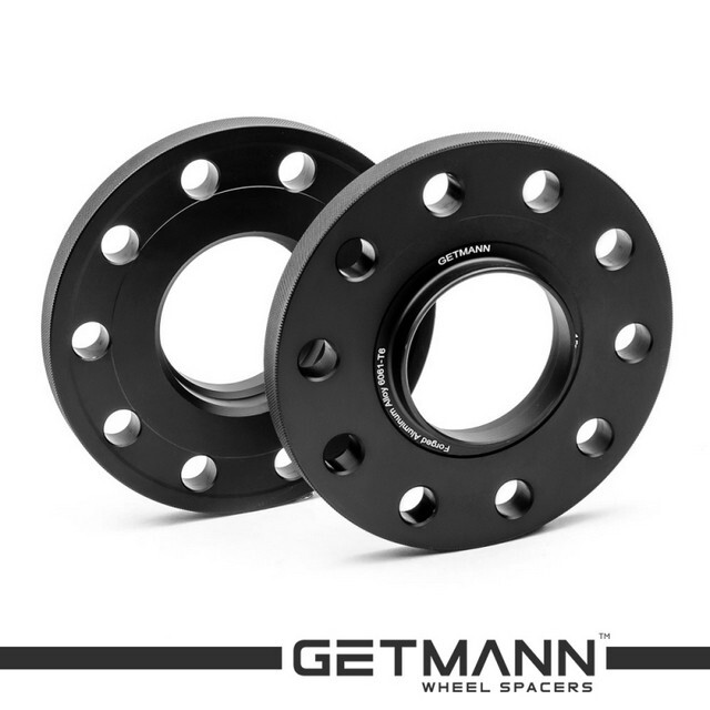 Автомобільне розширювальне кільце (Spacer) GETMANN H = 15 мм PCD5x130 DIA71.6, Кована/Чорна