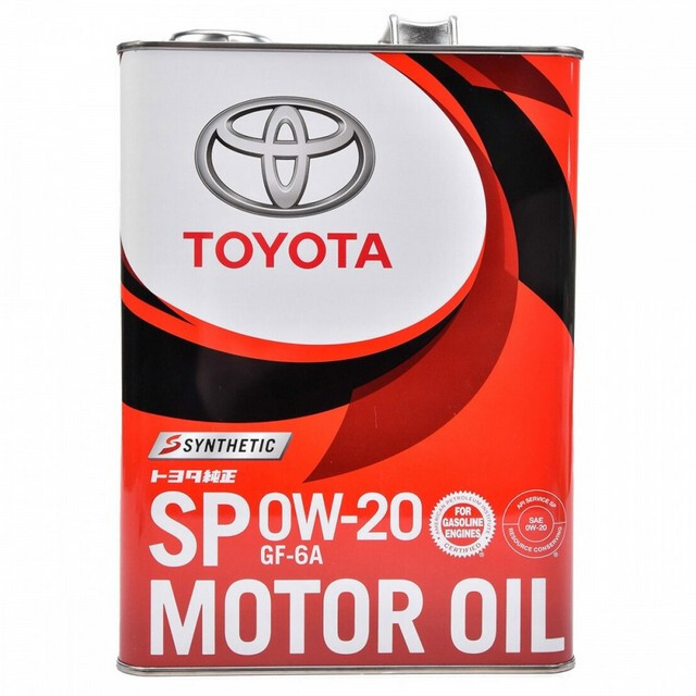 Моторна олія Toyota Synthetic Motor Oil SP/GF6A, 0W-20 (Japan) (1л.)