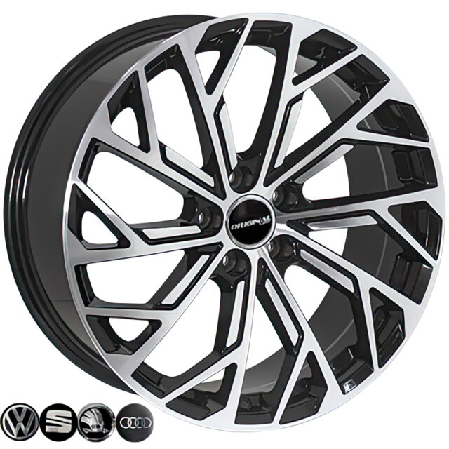 Литі диски ZW BKY0081 R19 W8.5 PCD5x112 ET34 DIA66.6 (BP)