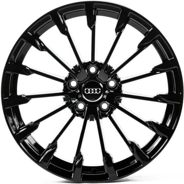 Литі диски Replica Audi (A0351) R18 W8 PCD5x112 ET31 DIA66.45 (gloss black)