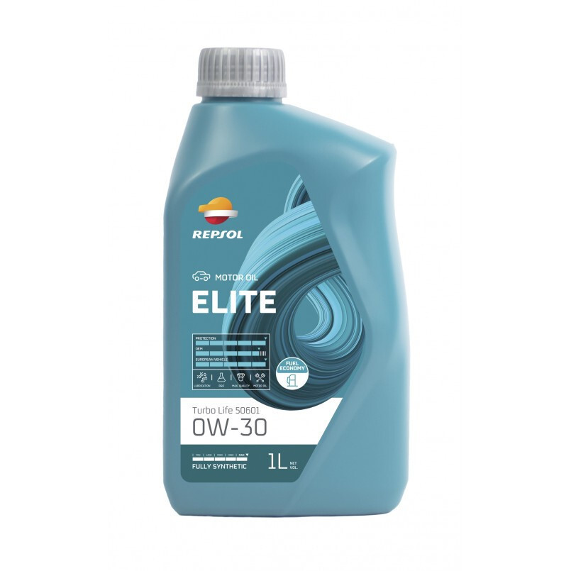 Моторна олива Repsol Elite Turbo Life 50601 0W-30 (1л.)-зображення-1