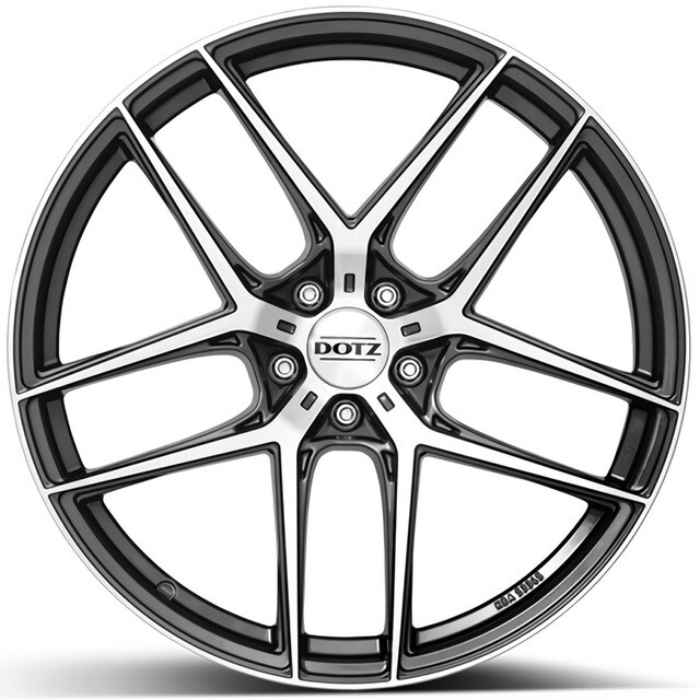 Литі диски Dotz LagunaSeca R20 W10 PCD5x120 ET40 DIA72.6 (gun metal polished)