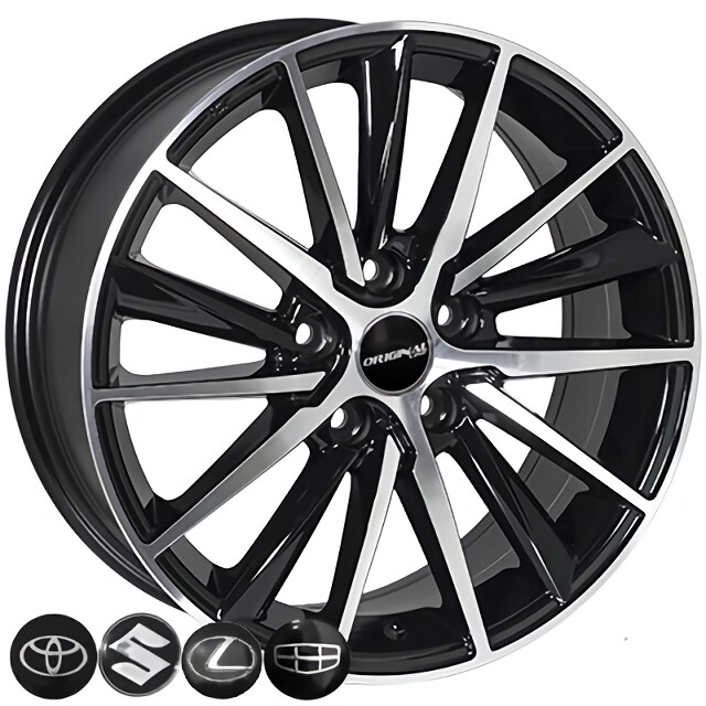 Литі диски ZW BK5809 R17 W7 PCD5x114.3 ET45 DIA60.1 (BP)