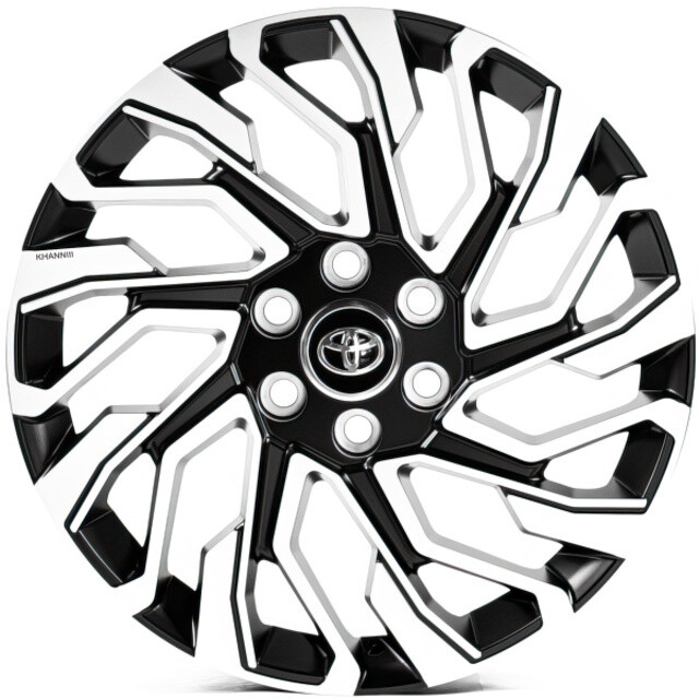 Литі диски Replica Forged Toyota (TY0003) R20 W8.5 PCD6x139.7 ET45 DIA95.1 (satin black machined face)-зображення-1