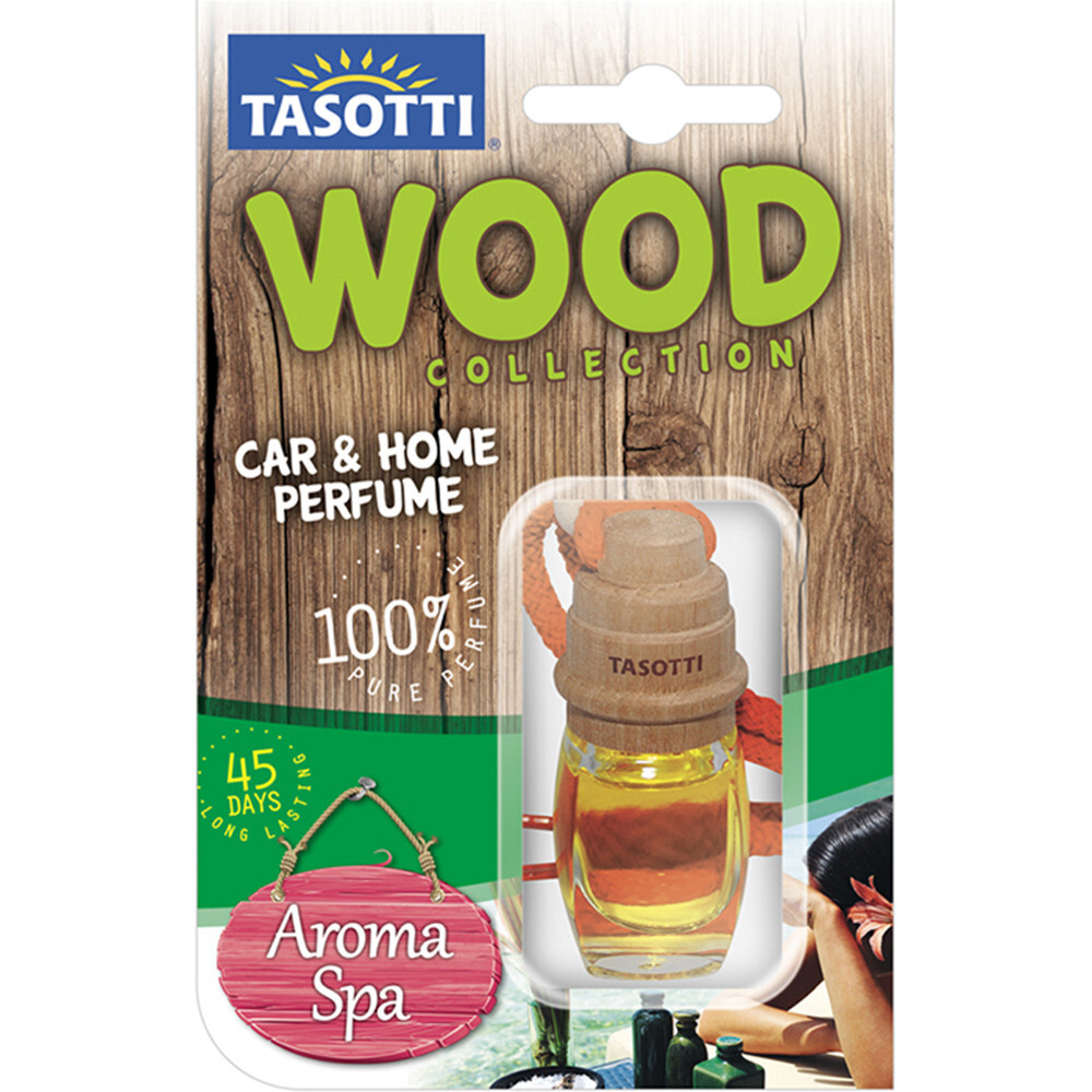 Ароматизатор корковий на дзеркало Tasotti Wood Aroma Spa 7ml Ароматизатор корковий на дзеркало Tasotti Wood Aroma Spa 7ml