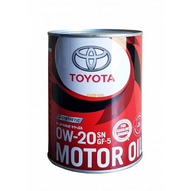 Моторна олива Toyota Synthetic Motor Oil SP/GF6A, 0W-20 (Japan) (20арк.)-зображення-1