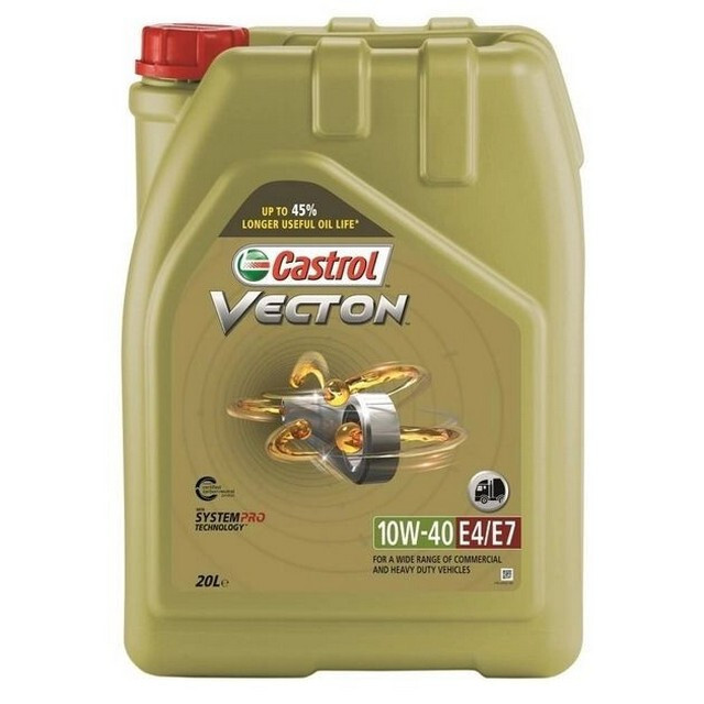 Моторна олія CASTROL Vecton 10W40 E4/E7 (20л.)-зображення-1